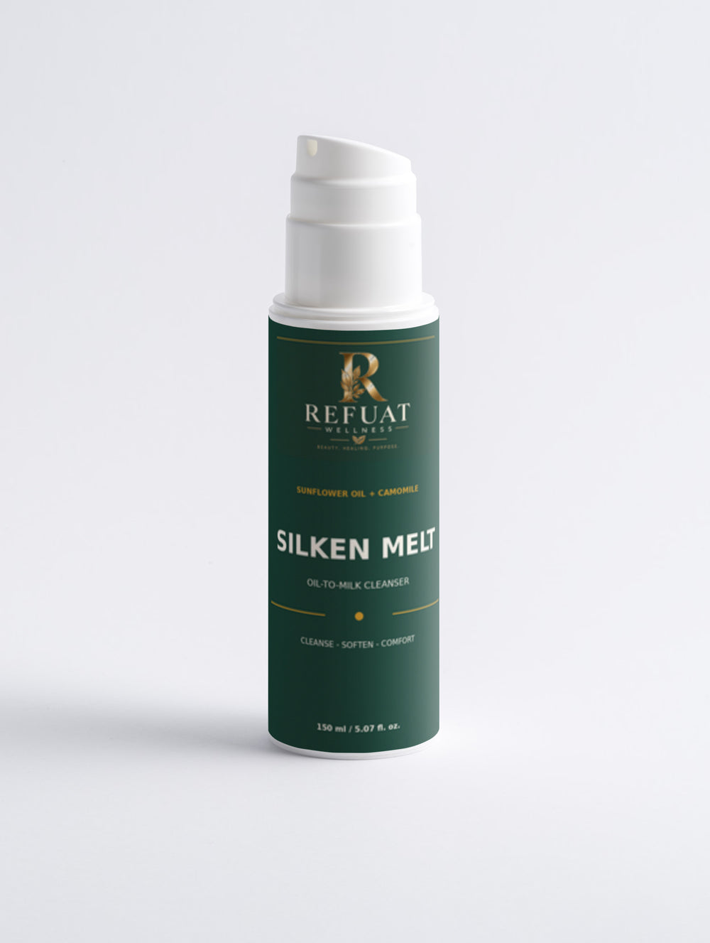 Step 1 — Prep for Refuat Silken Melt Oil-to-Milk Cleanser